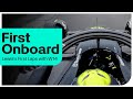 Onboard: First Laps with Lewis and the F1 W14