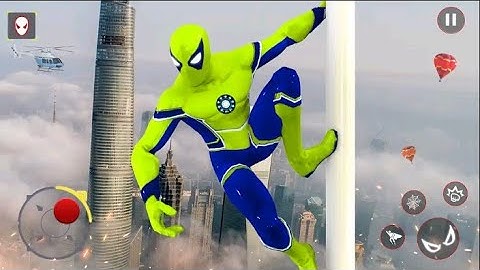 Spider rope hero Fighting Game - Spider Robot Tank Transform : Android iOS gameplay