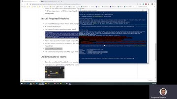 Using Teams PowerShell