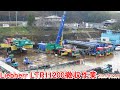 Liebherr LTR11200撤収作業 2025年12月【明治用水頭首工】