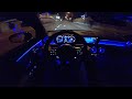 Mercedes A Class AMG A45 S | NIGHT DRIVE POV | AMBIENT LIGHTING by AutoTopNL