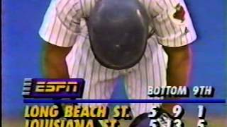 LSU Baseball vs. Long Beach State - 1993 CWS (Bottom of the 9th)
