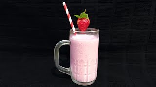 സ്ട്രോബെറി മിൽക്ക്ഷേക്ക് /STRAWBERRY MILKSHAKE/EASY SHAKE