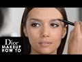 Dior makeup how to le regard spectaculaire des dfils avec diorshow