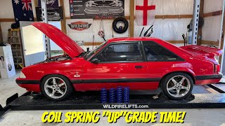 Dumbest Coil Spring Install EVER on a Foxbody Mustang! Super Sketchy!