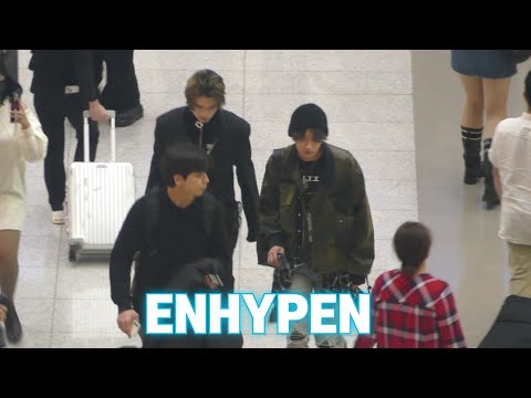 ENHYPEN(엔하이픈) Departure for TAIPEI