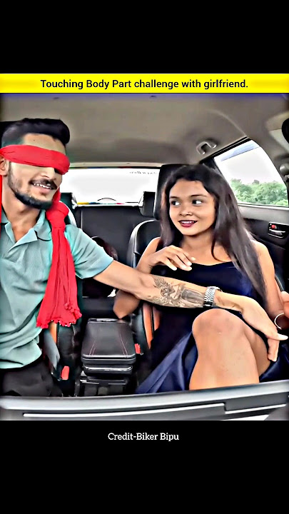 @Biker_Bipu Guess the funny body part challenge with gf🤣#shorts #bike #rider #bodyparts #gf #funny