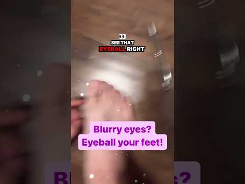 Blurry eyes? eyeball