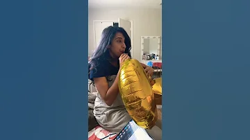 Helium balloon. #youtubeshorts
