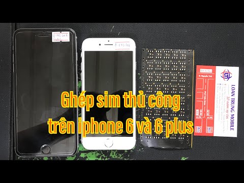 Video Ghép sim trên iphone 6 và 6 plus lock thành công 100%... - youtube