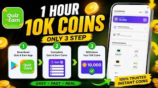 QUIZ AND EARN APP | |  1 HOUR ME 10K COINS | | 3 STEP. ✅️ screenshot 5