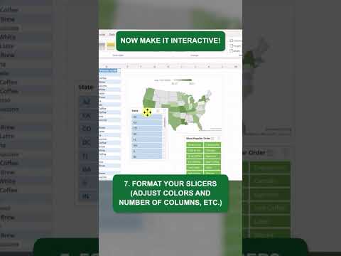 Dynamic Map Chart