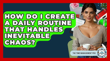 How Do I Create A Daily Routine That Handles Inevitable Chaos? - The Time Management Pro