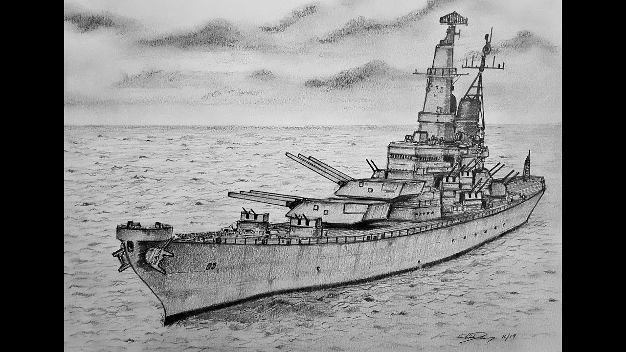 How To Draw A Battleship Drawing Ideas | The Best Porn Website