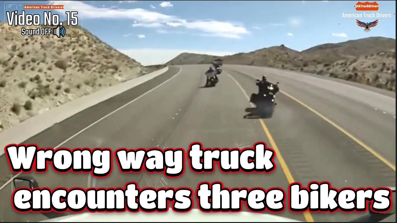 Dump truck with raised bed vs. bridge | Truck jackknife | Wrong way ...