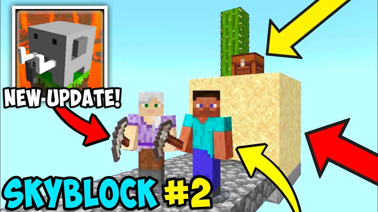 Craftsman: New Multiplayer Skyblock Survival Series - Part 2 - YouTube