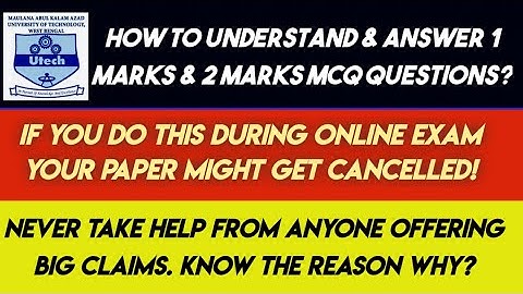 3 Impotant Things MAKAUT Students Must Know For Odd Sem Exam 2021, Sure Success Gauranted