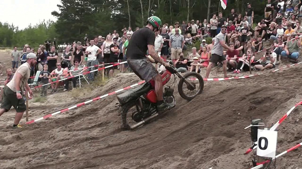 11. Simson Steilhangrennen "Steil ist geil" in Geierswalde 2017 -Top 10-