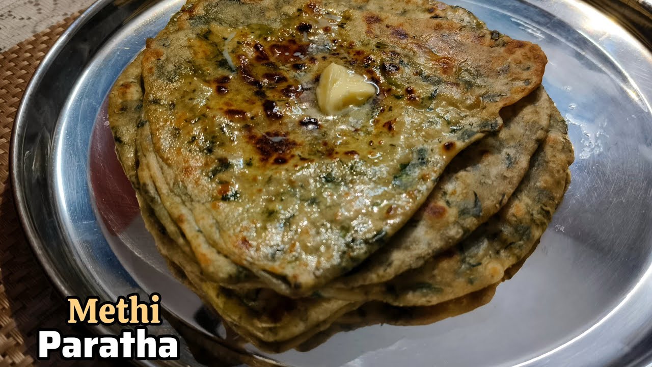 শীতের সকালে হোক বা ডিনারে — মেথি পরোটা সবসময়ই পারফেক্ট | Methi Paratha Recipe in Bangla w subtitles 