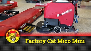 FactoryCat Micro Mini Floor Scrubber