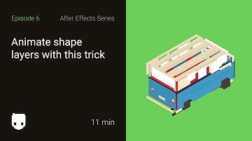 Animate shape layers with this trick | After Effects Series #6