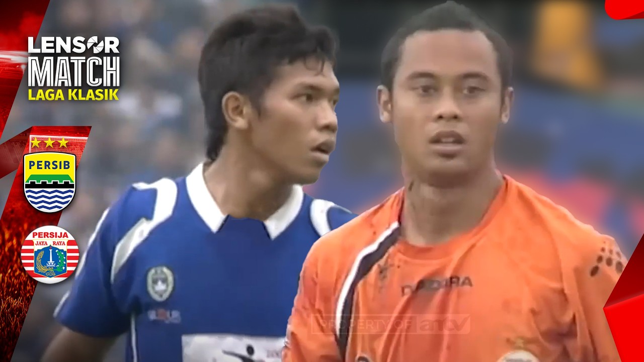 GOL CANTIK PERSIB ROBEK GAWANG PERSIJA | PERSIJA VS PERSIB HIGHLIGHT 1 LDI 2005