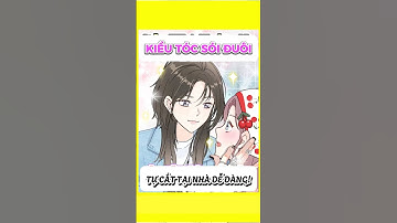 Tự Tạo Kiểu Tóc Đuôi Sói Chỉ Với Một Lần Cắt, Trông Sẽ Rất Đẹp Trai❗ #shorts #beautytips #hairstyle