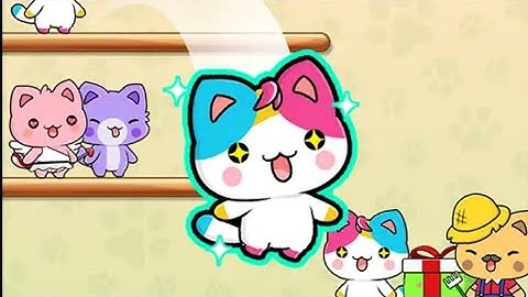 Cat Sort Puzzle Color Sorting Level 1-12