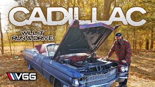 'NON-RUNNING 63 Cadillac Convertible! Will It RUN AND DRIVE 500 Miles Home?