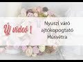 kosarbolt.hu ~ Nyuszi váró ajtókopogtató Húsvétra