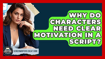 Why Do Characters Need Clear Motivation In A Script? - Screenwriter