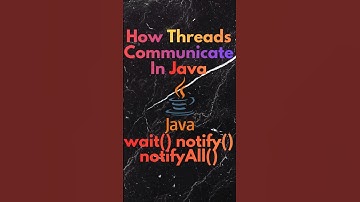 wait() notify() notifyAll() in java #synchronization #coding #java #programming