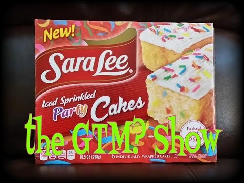 The GTM? Show - Sara Lee Iced Sprinkled Party Cakes - YouTube