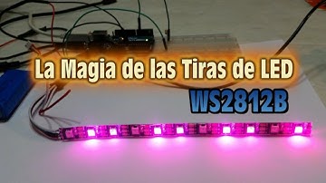 La Magia de las Tiras de LED WS2812B - Teoria - Programacion paso a paso - Practica