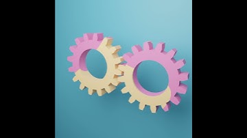 A Gear Animation in Blender