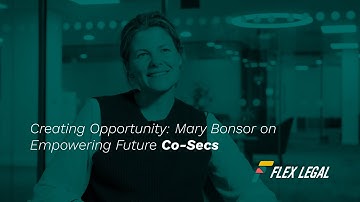 Creating Opportunity: Mary Bonsor on Empowering Future Co-Secs