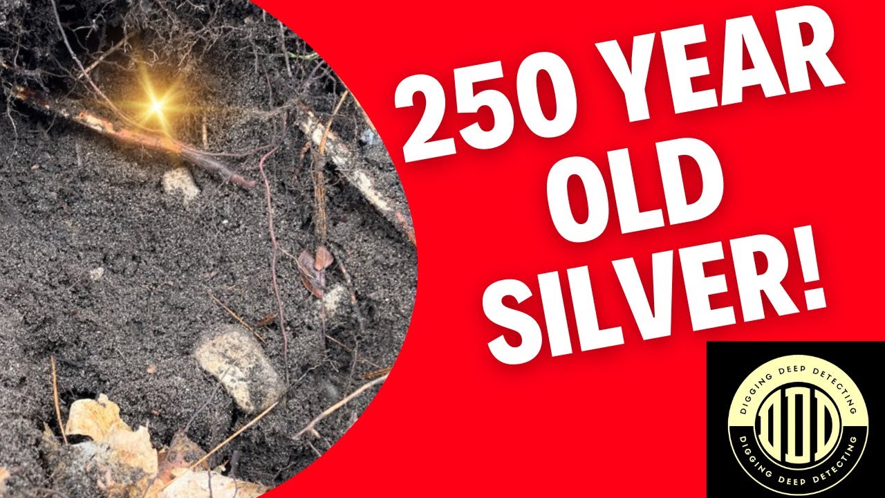 250 year old silver metal detecting find! - YouTube