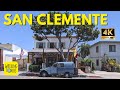 Downtown San Clemente | 4K Walking Tour