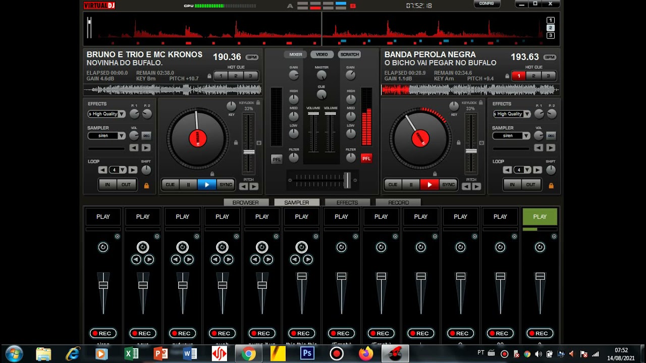 SET MIXADO NO VIRTUAL DJ MELDOY 2013 e 2014
