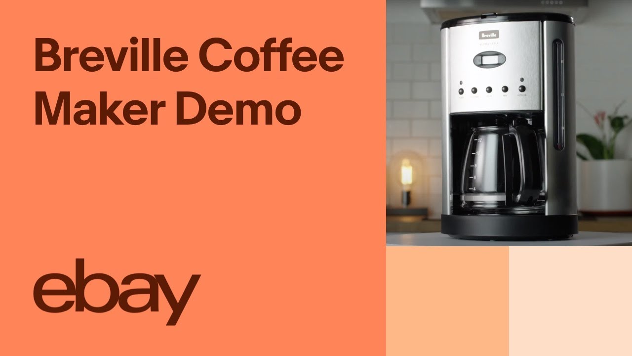 Breville 12 Cups Coffee Maker Demo | eBay Top Products