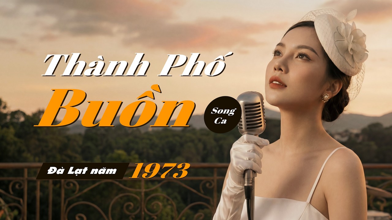 Thành Phố Buồn (Song ca) - St: Lam Phương (1973) | Hoài niệm, tản mạn, bồng bềnh.
