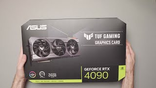 Asus TUF Gaming RTX 4090 - unboxing and first impressions