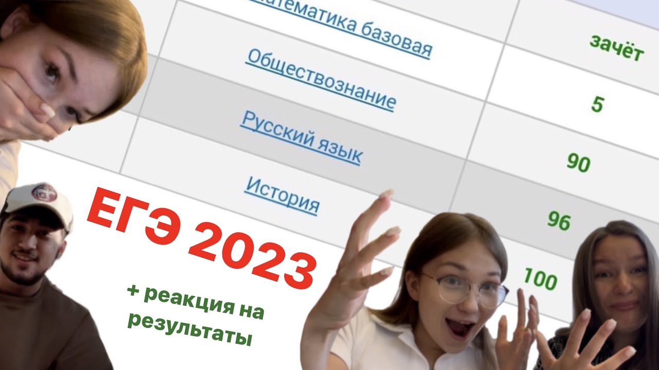 Результаты Единого государственного экзамена