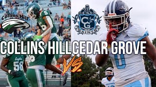 THIS SMALL 3A SCHOOL IS BEATING EVERYBODY ??? CEDAR GROVE VS COLLINS HILL