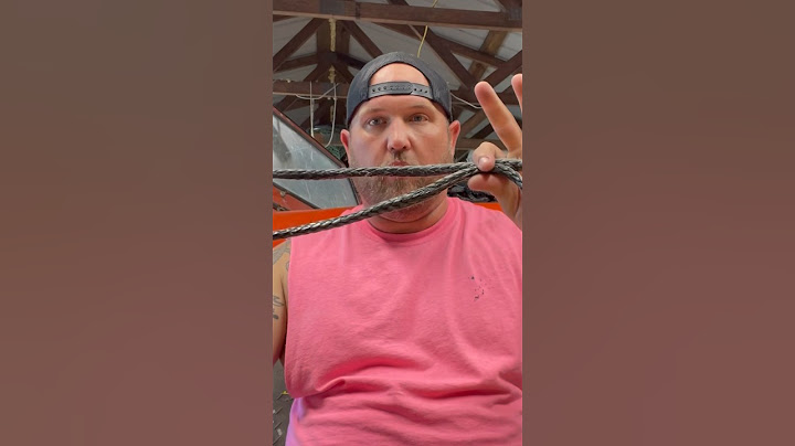 Winch line repair