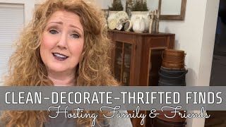 CLEAN + DECORATE WITH ME | THRIFTED DECOR IDEAS