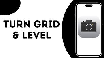 How To Turn Grid and Level on iPhone Camera ?