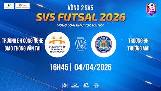 Full 🔴TRỰC TIẾP: TRƯỜNG ĐẠI HỌC CÔNG NGHỆ GIAO THÔNG VẬN TẢI vs TRƯỜNG ĐẠI HỌC THƯƠNG MẠI News