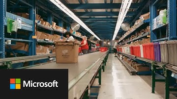 Microsoft retail industry customer montage