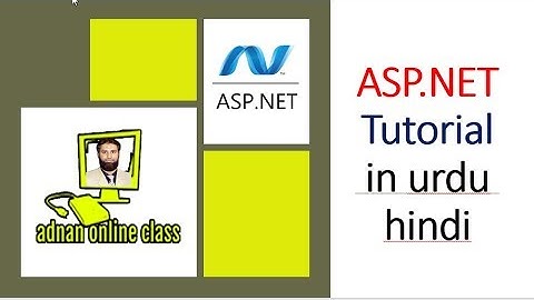 asp.net framework c# tutorials for beginners in urdu hindi